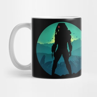 Alien Hunter 80s Movie Mug